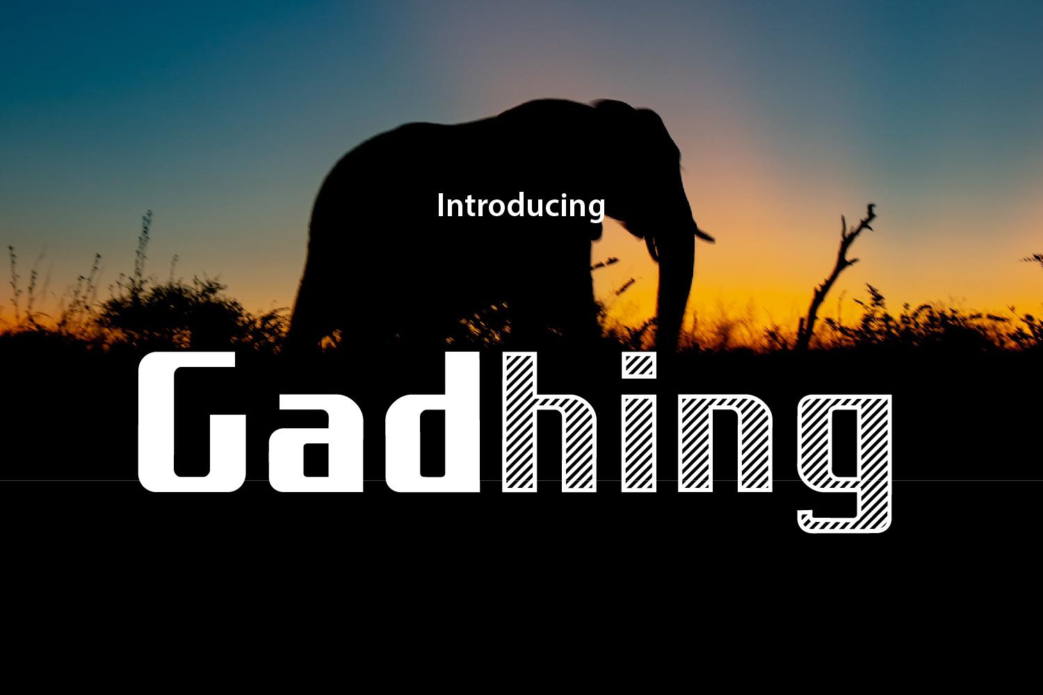 Gadhing Font