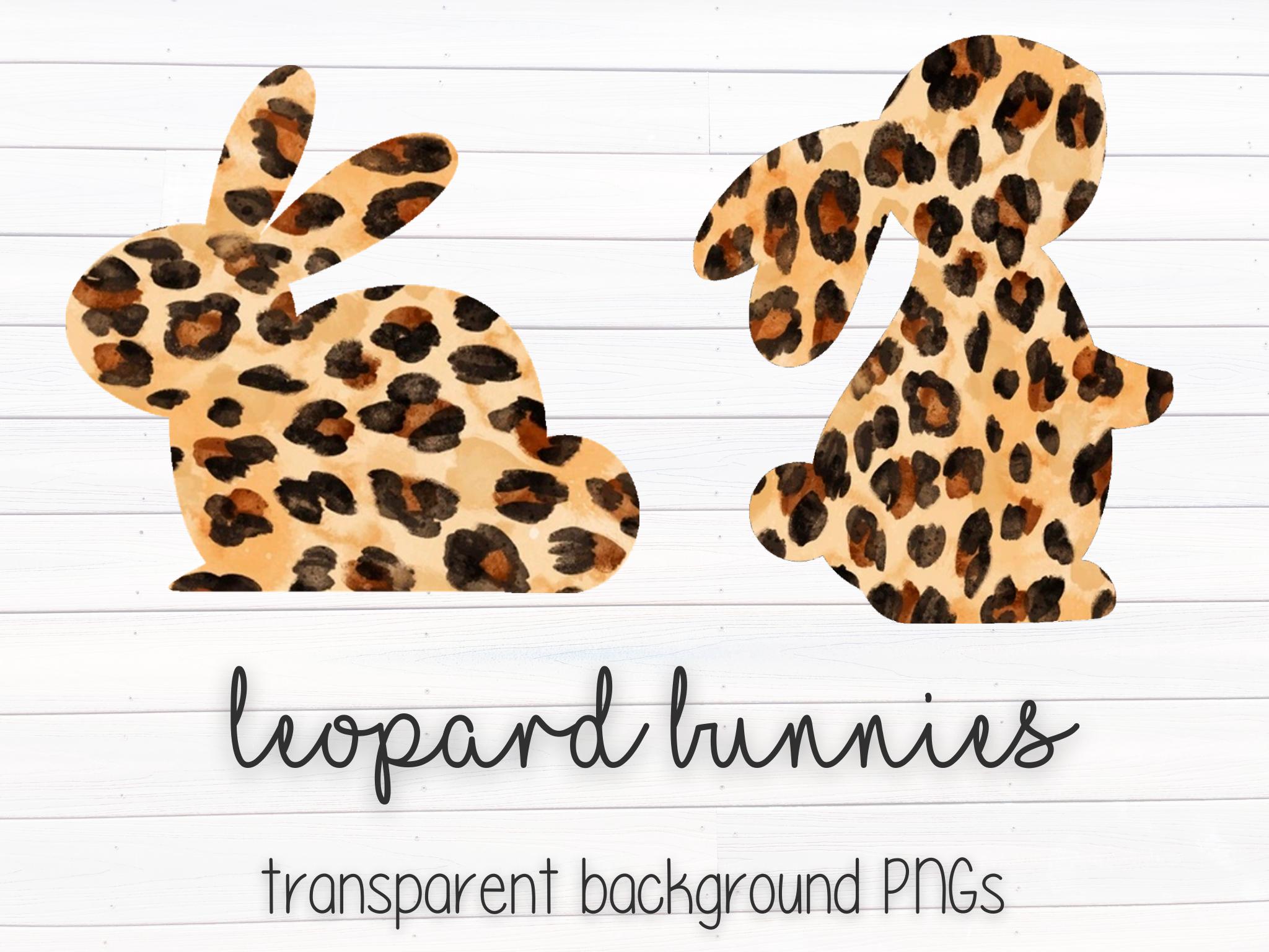 Leopard Print Easter Bunny Rabbit