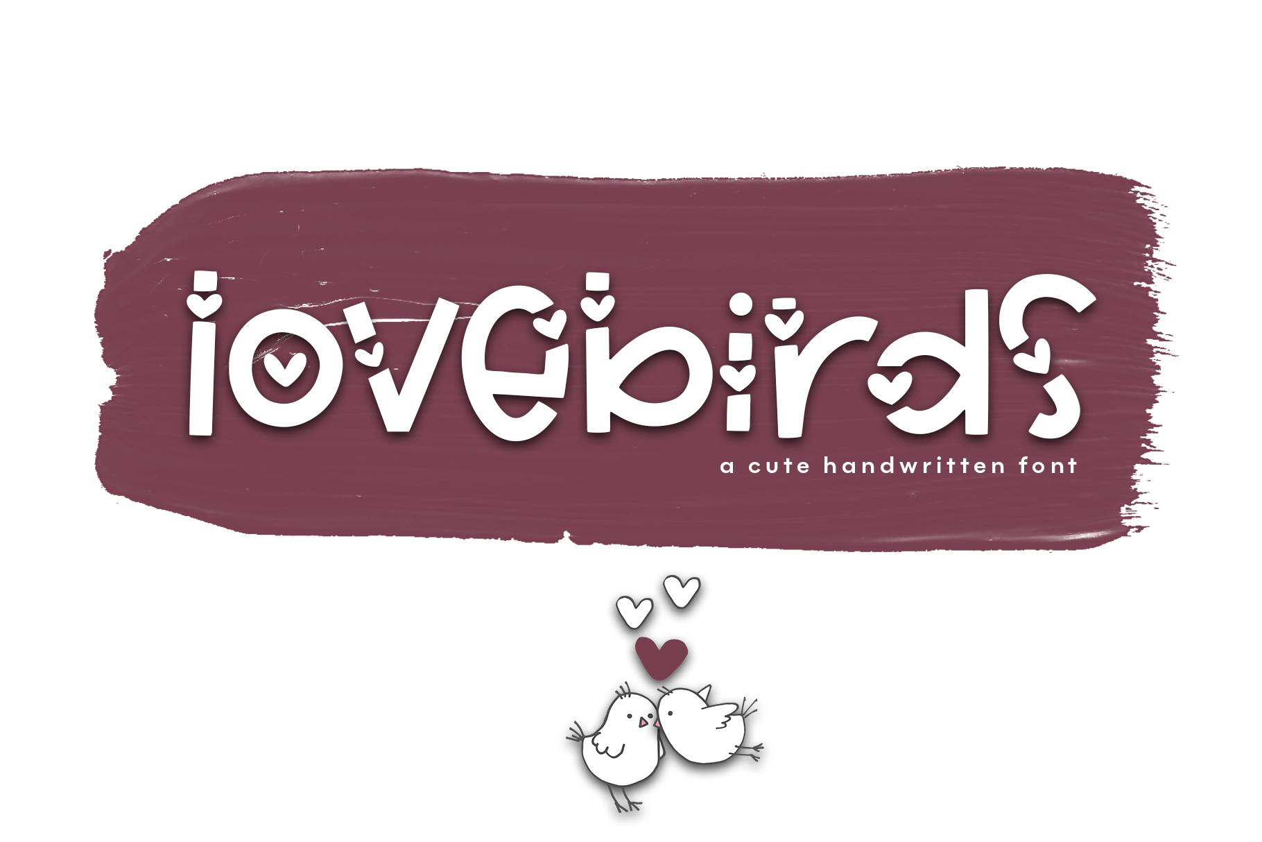 Love Birds Font