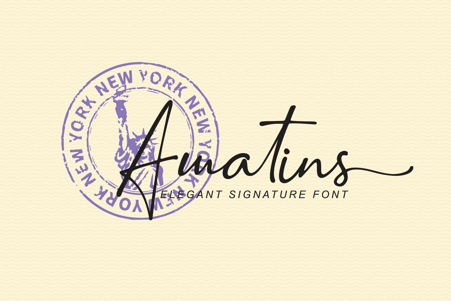 Amatins Font