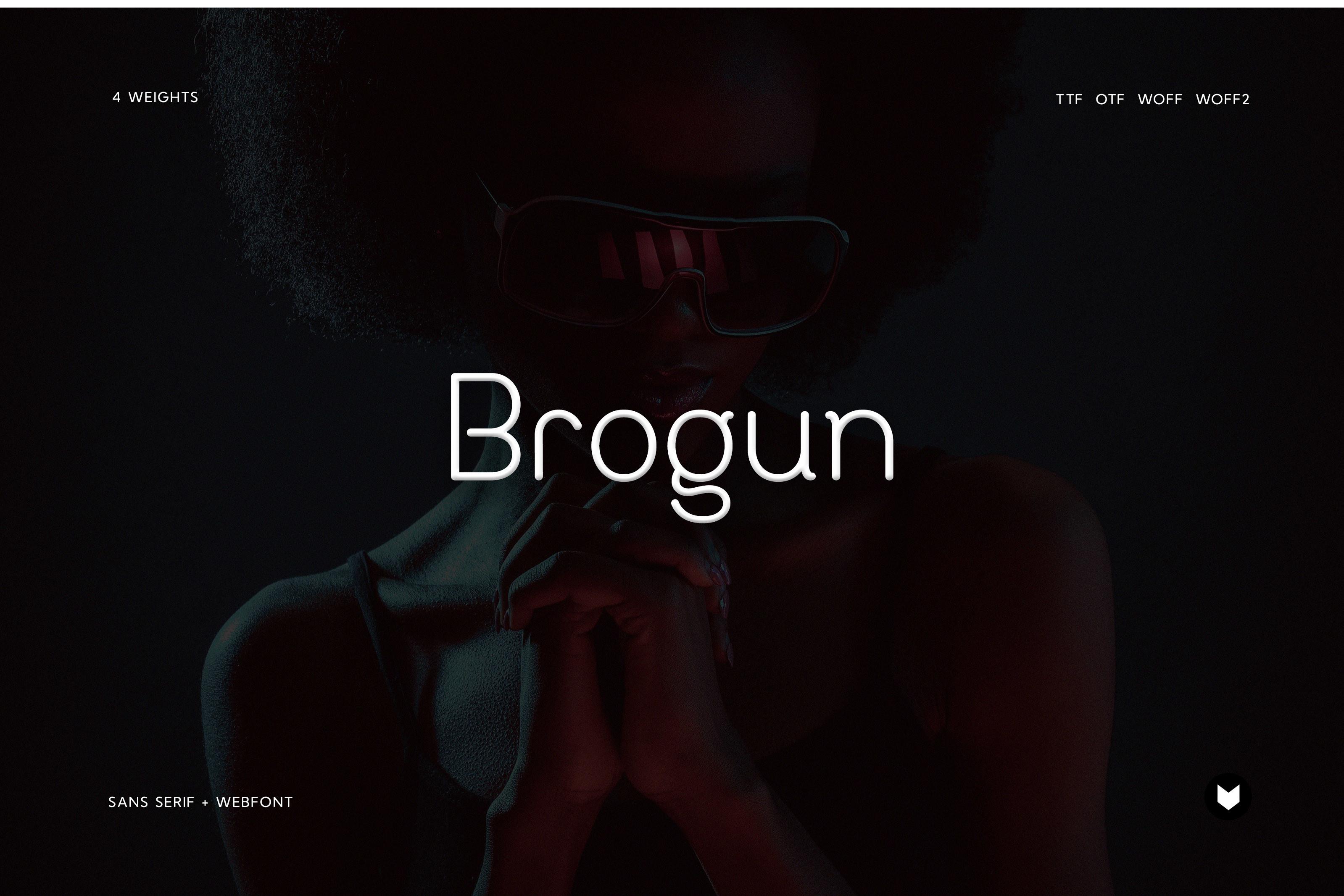 Brogun Font