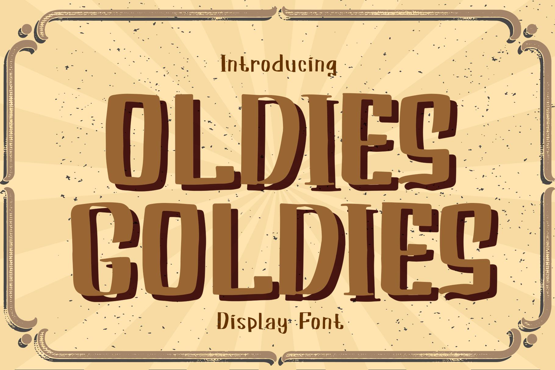 Oldies Goldies Font