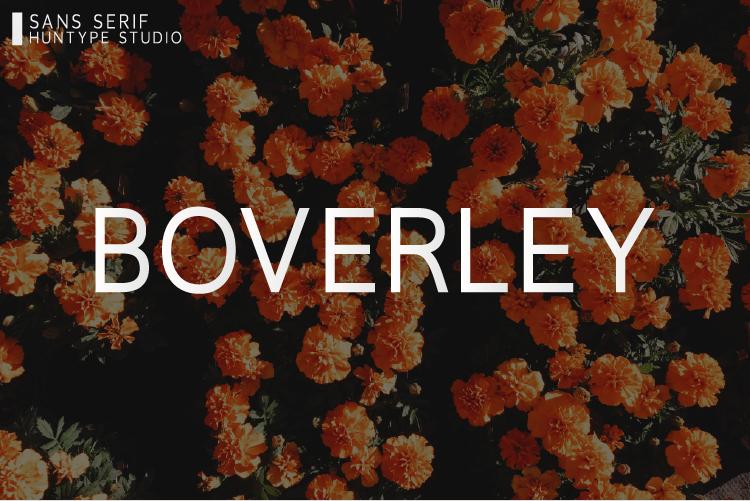 Boverley Font