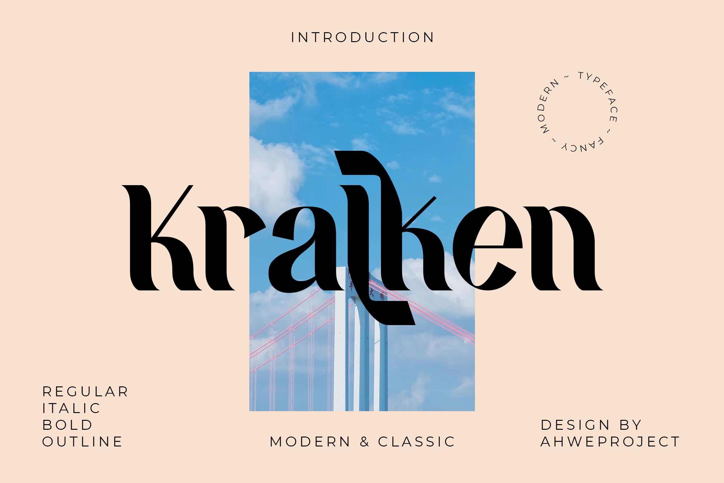 Kralken Font