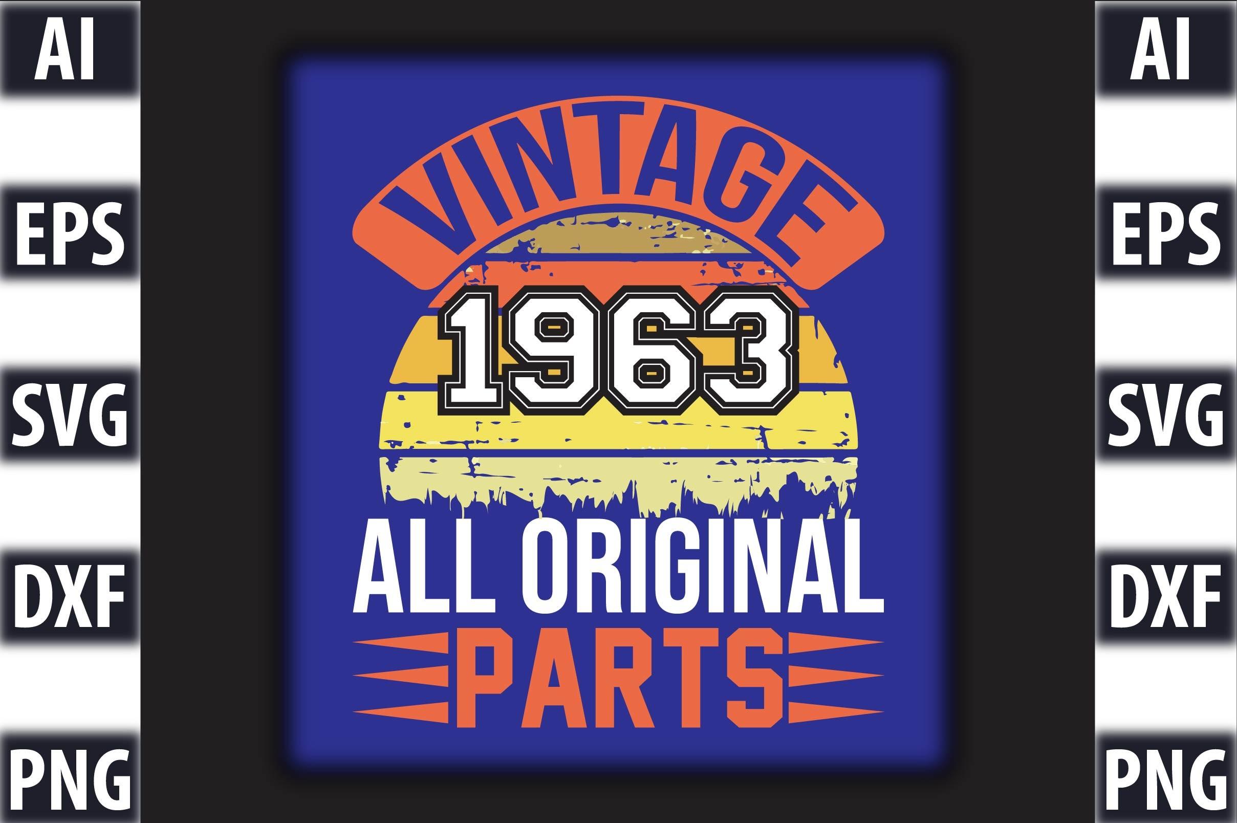Vintage 1963 All Original Parts
