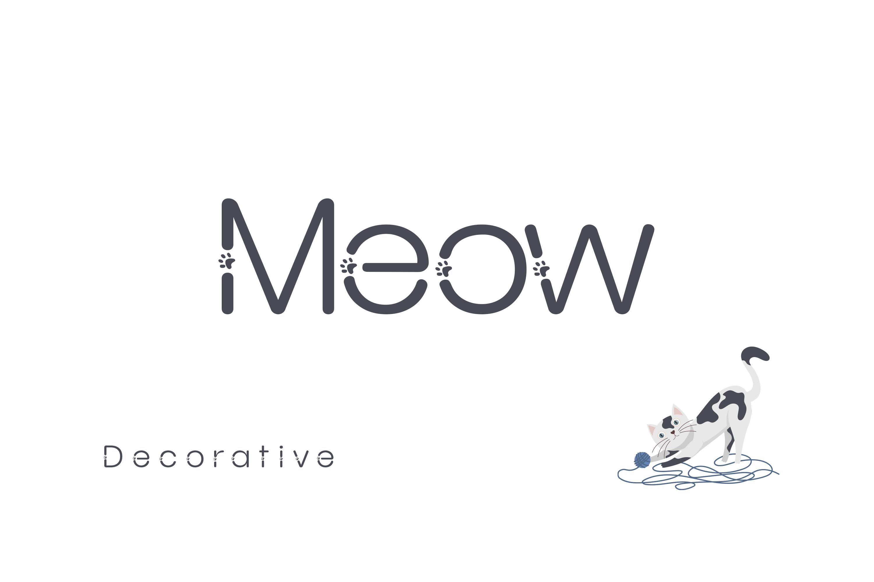 Meow Font