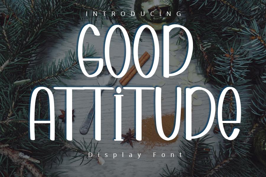 Good Attitude Font