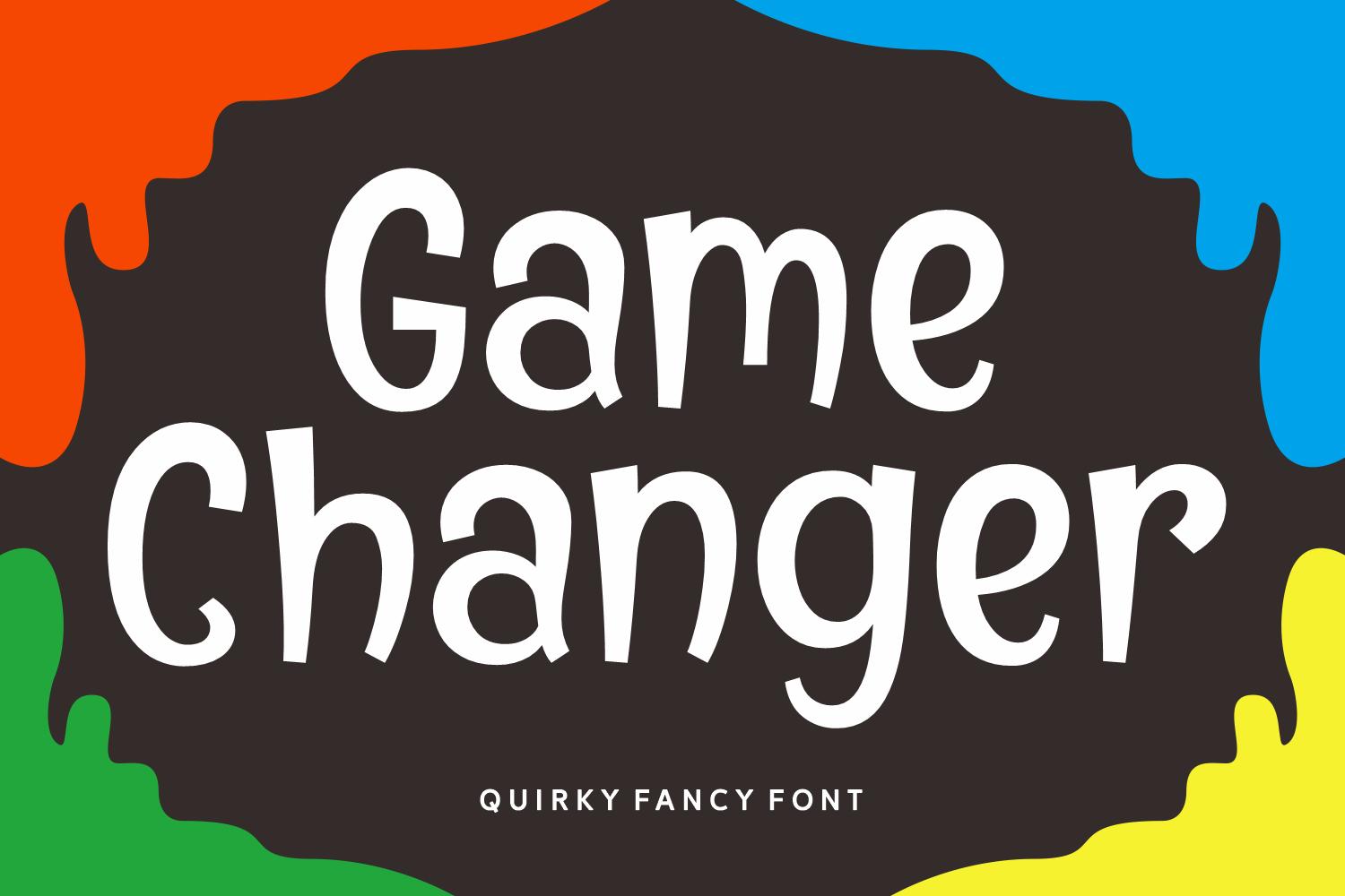 Game Changer Font