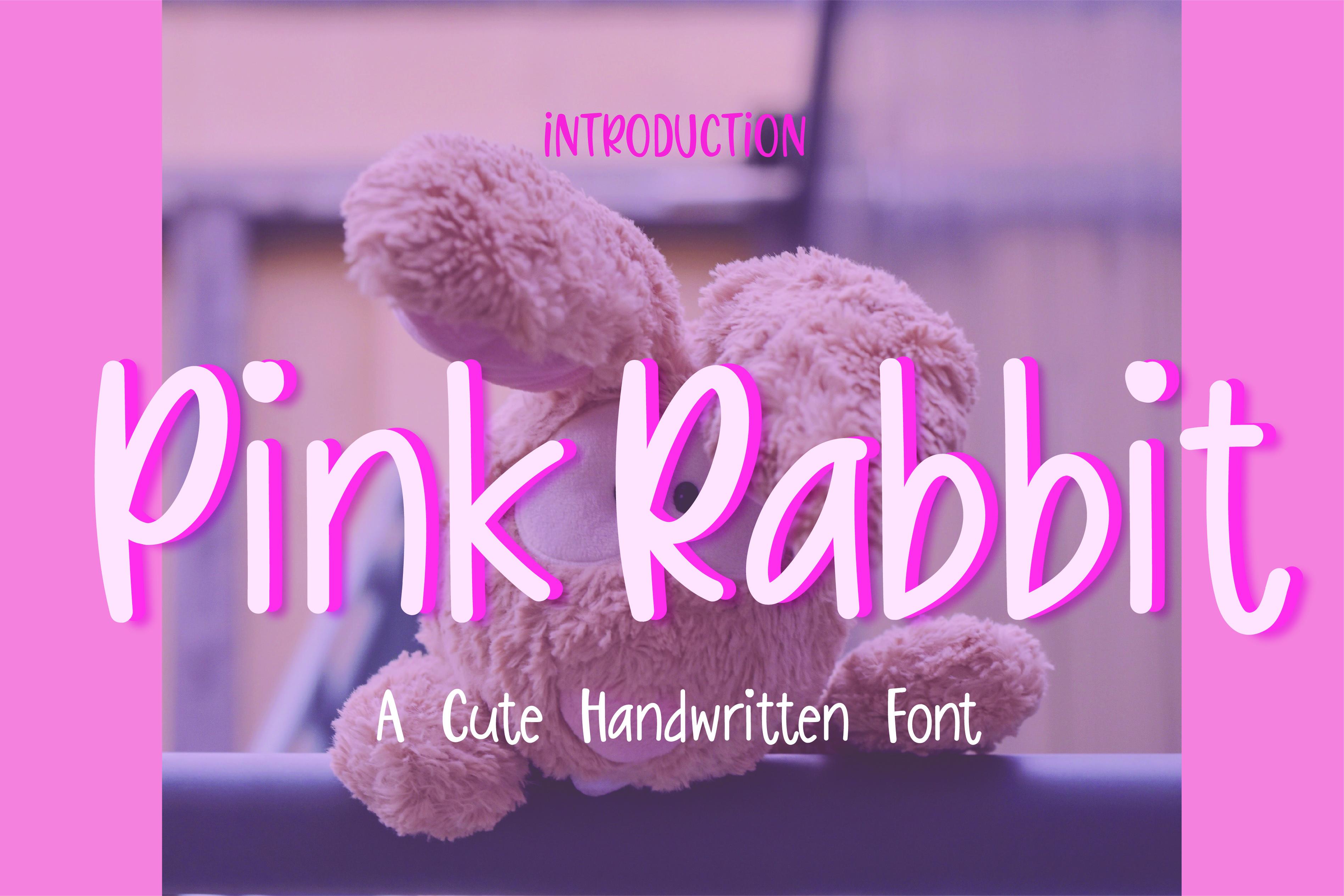 Pink Rabbit Font