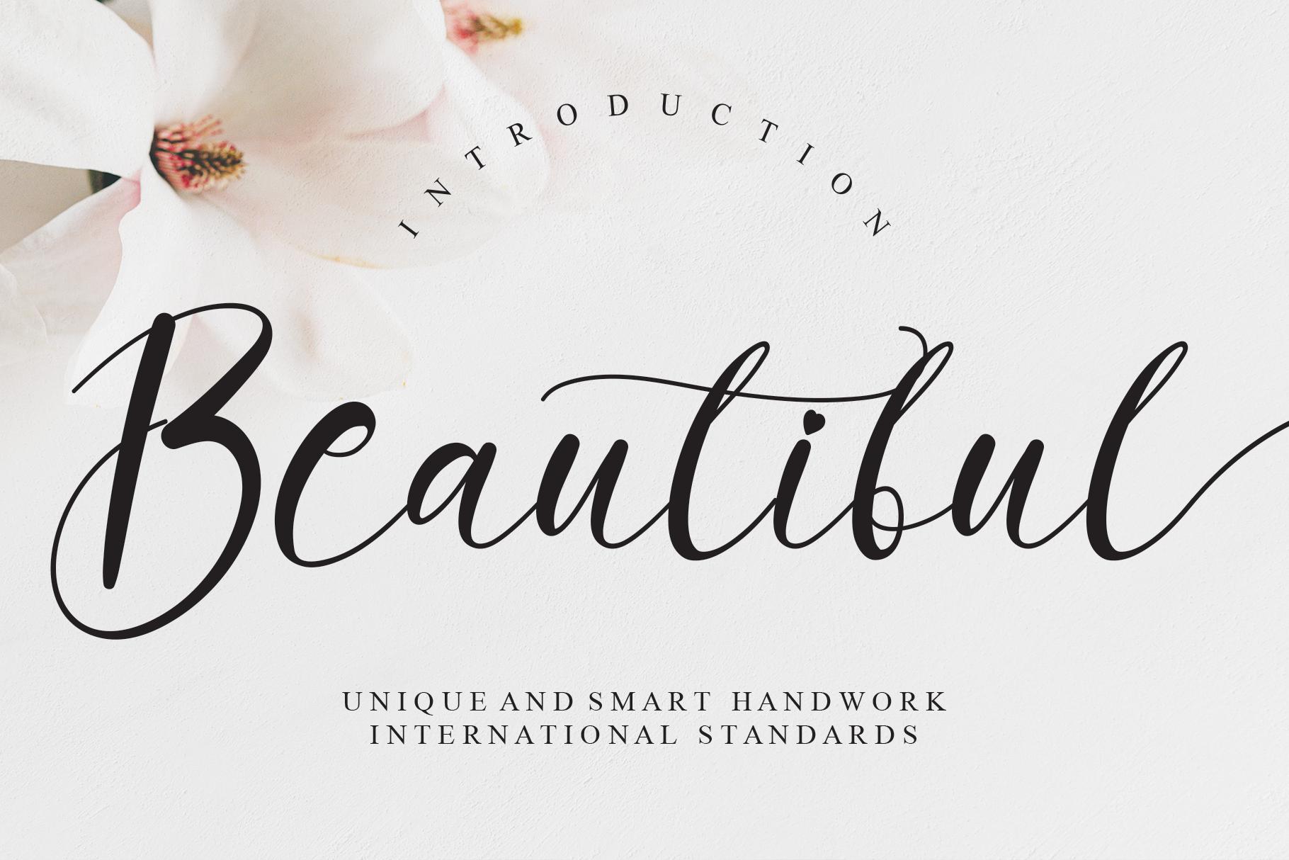 Beautiful Font