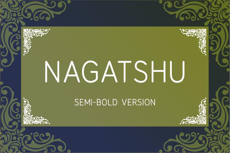 Nagatshu Semi-Bold Font
