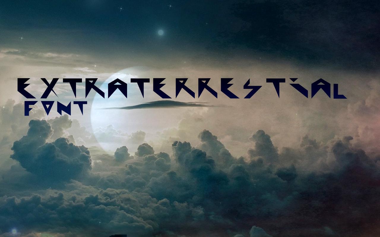 Extraterrestial Font
