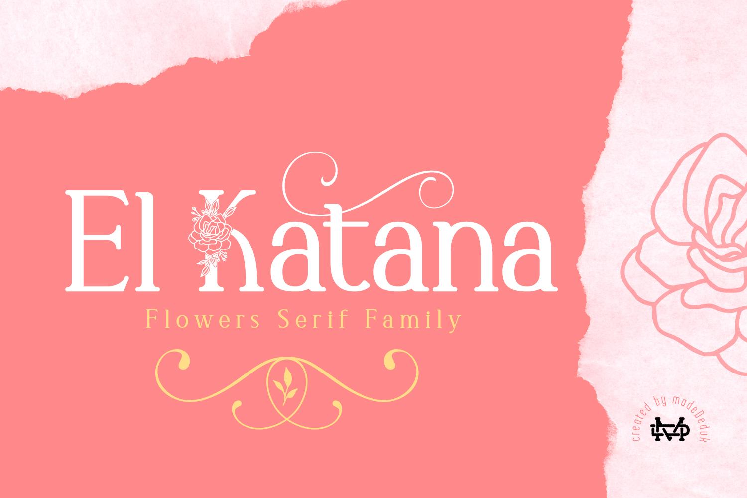 El Katana Font