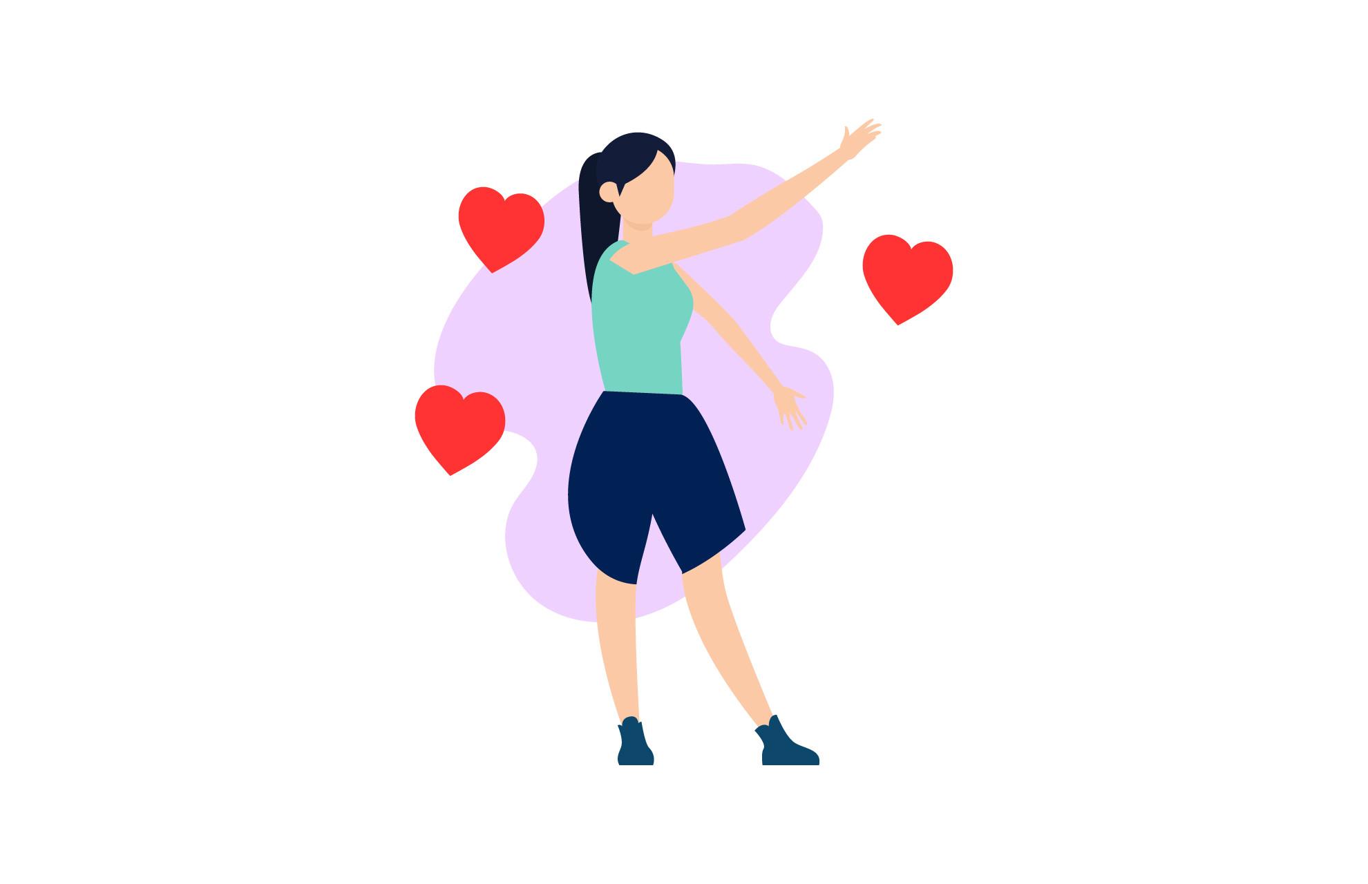 Valentine People Romantic Love Heart