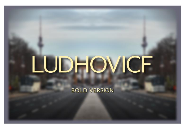 Ludhovicf Bold Font