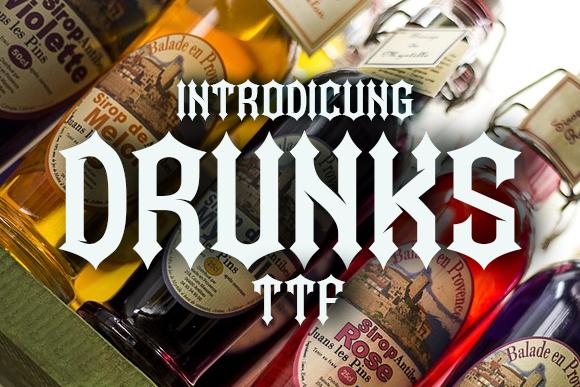 Drunks Font
