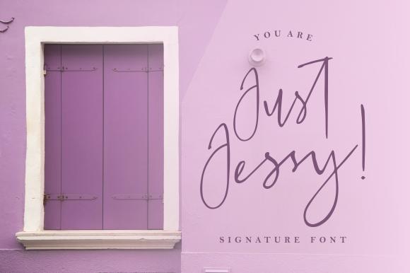 Just Jessy Font