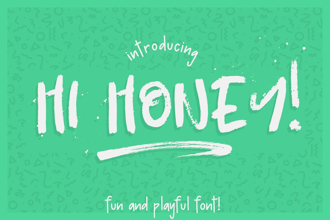 Hi Honey Font