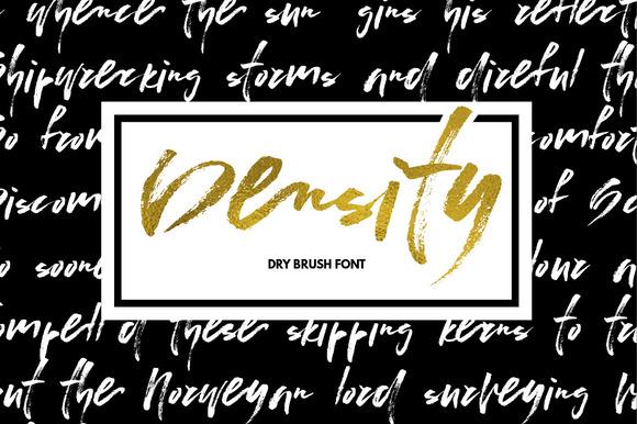 Density Font