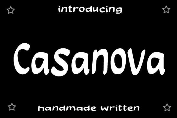 Casanova Font