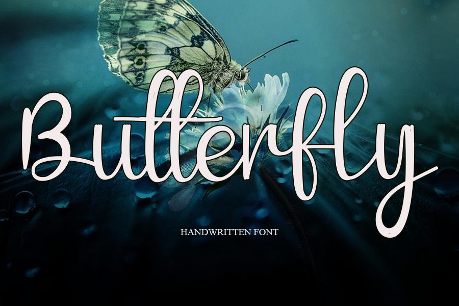 Butterfly Font