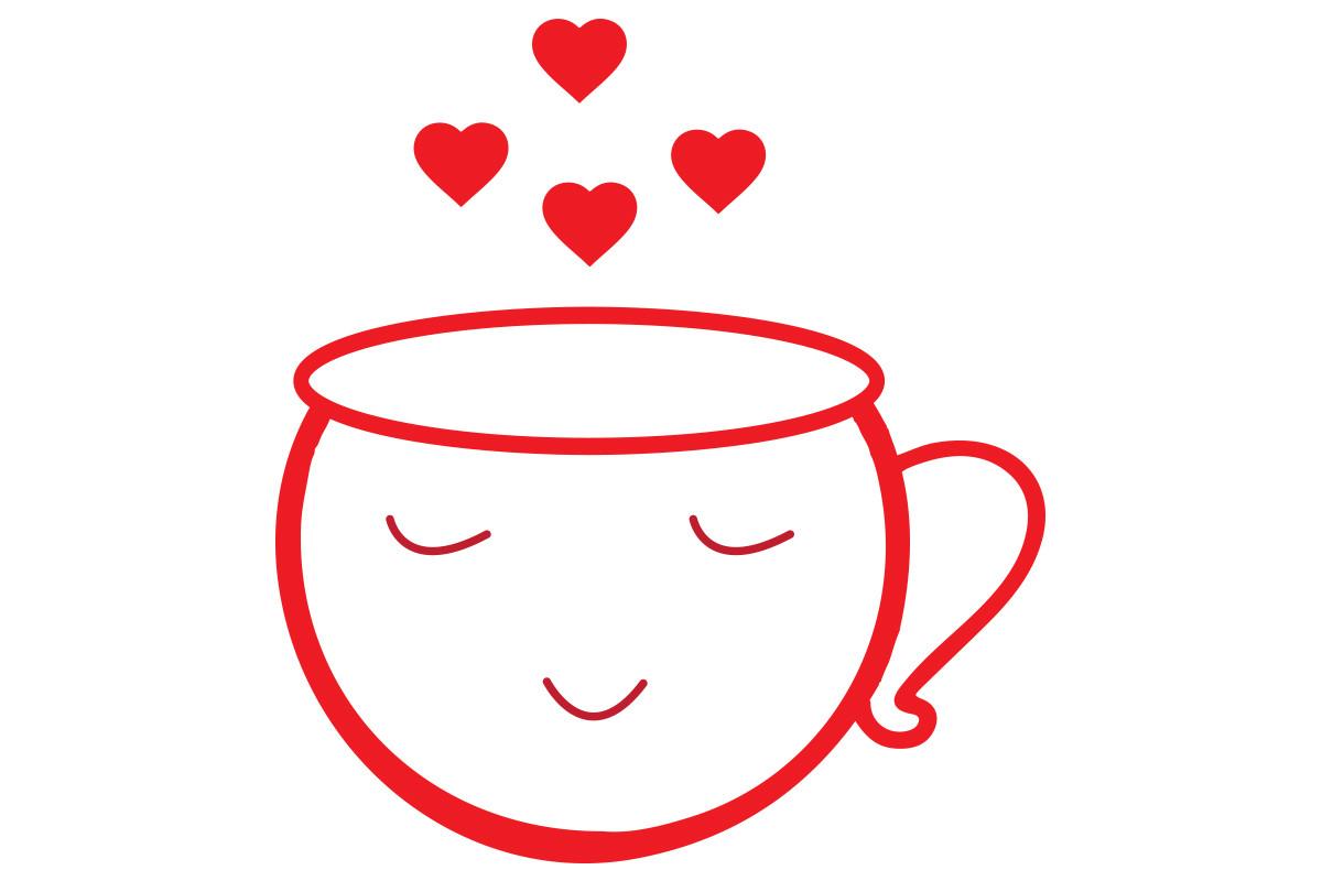 Tea Love Cup Vector