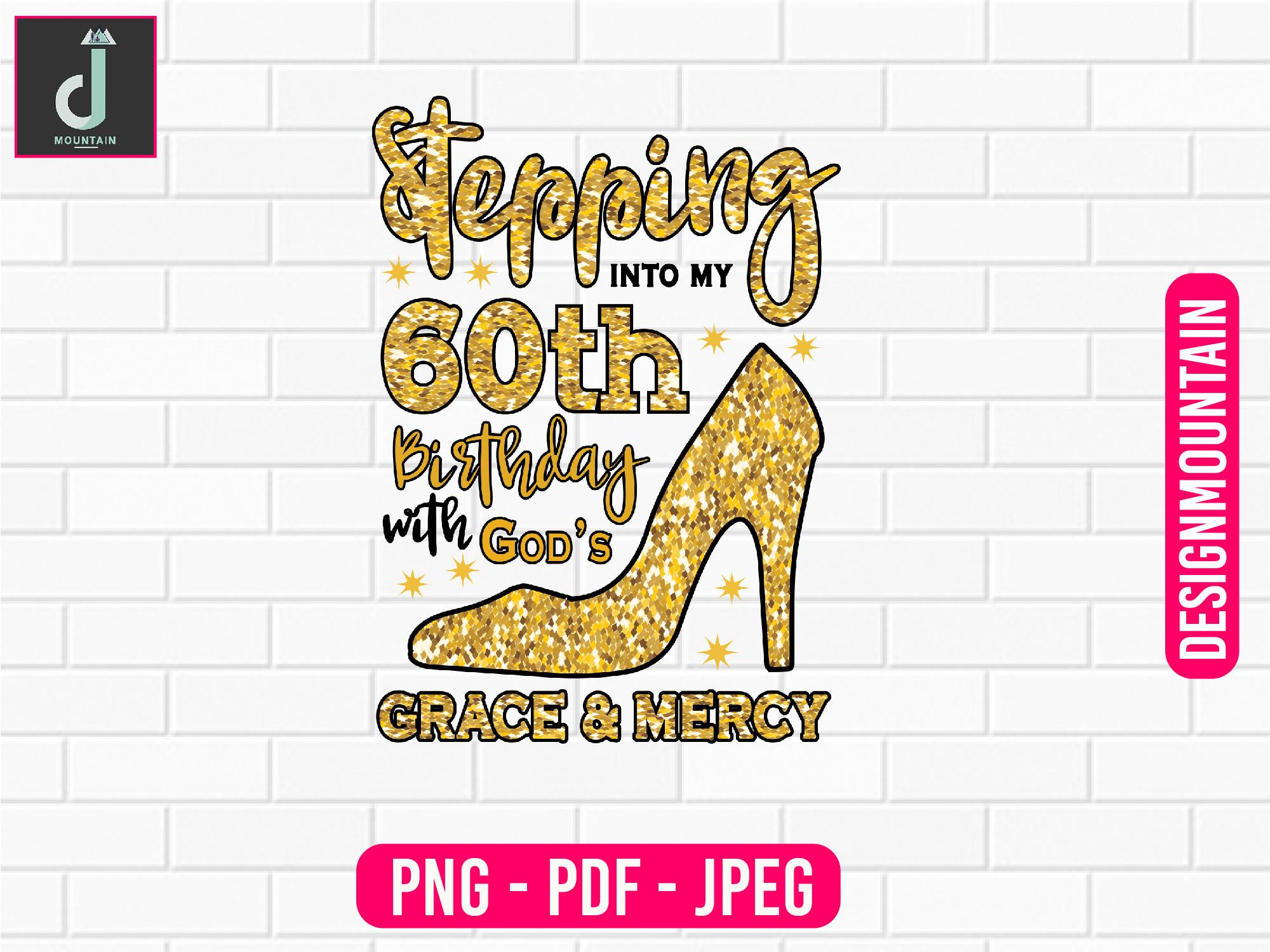 Stepping into My 60th Birthday Png