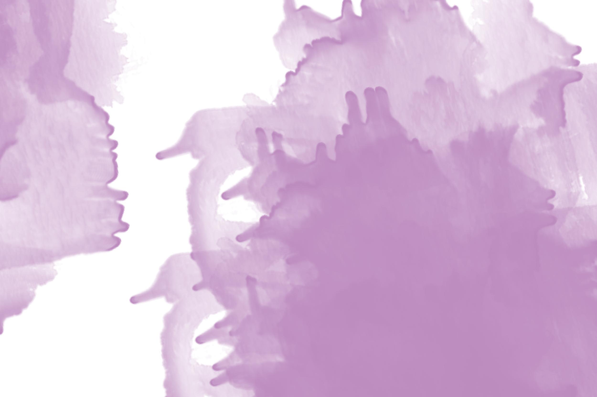 Watercolor Stains Wedding
