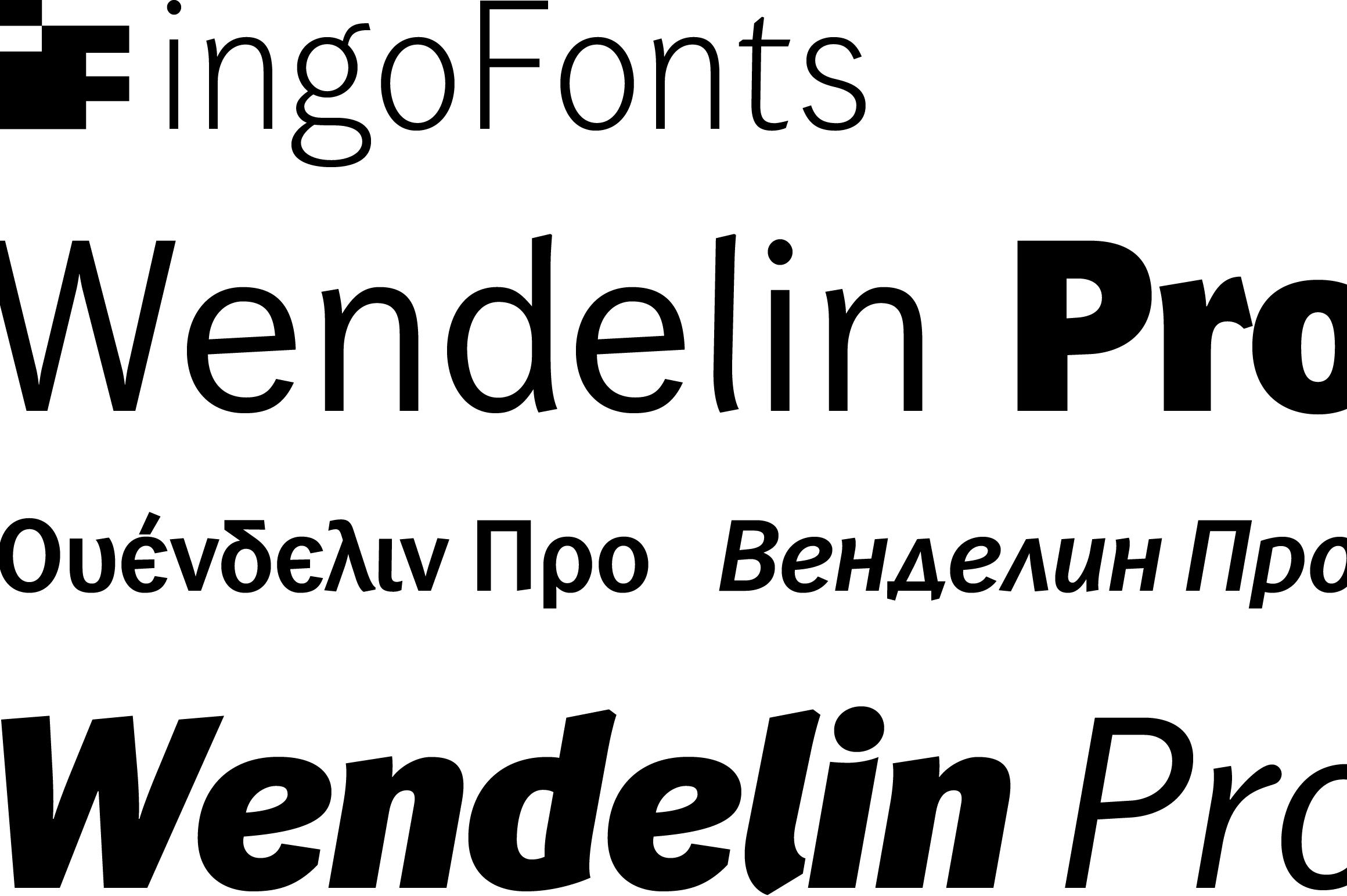 Wendelin Pro Font