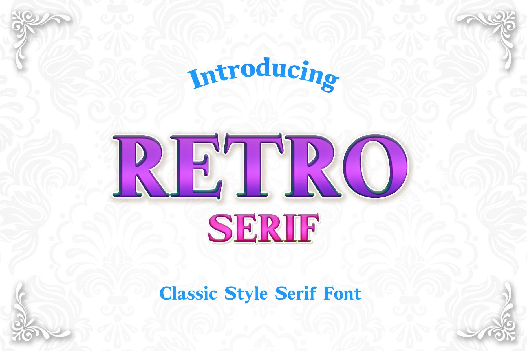 Retro Font