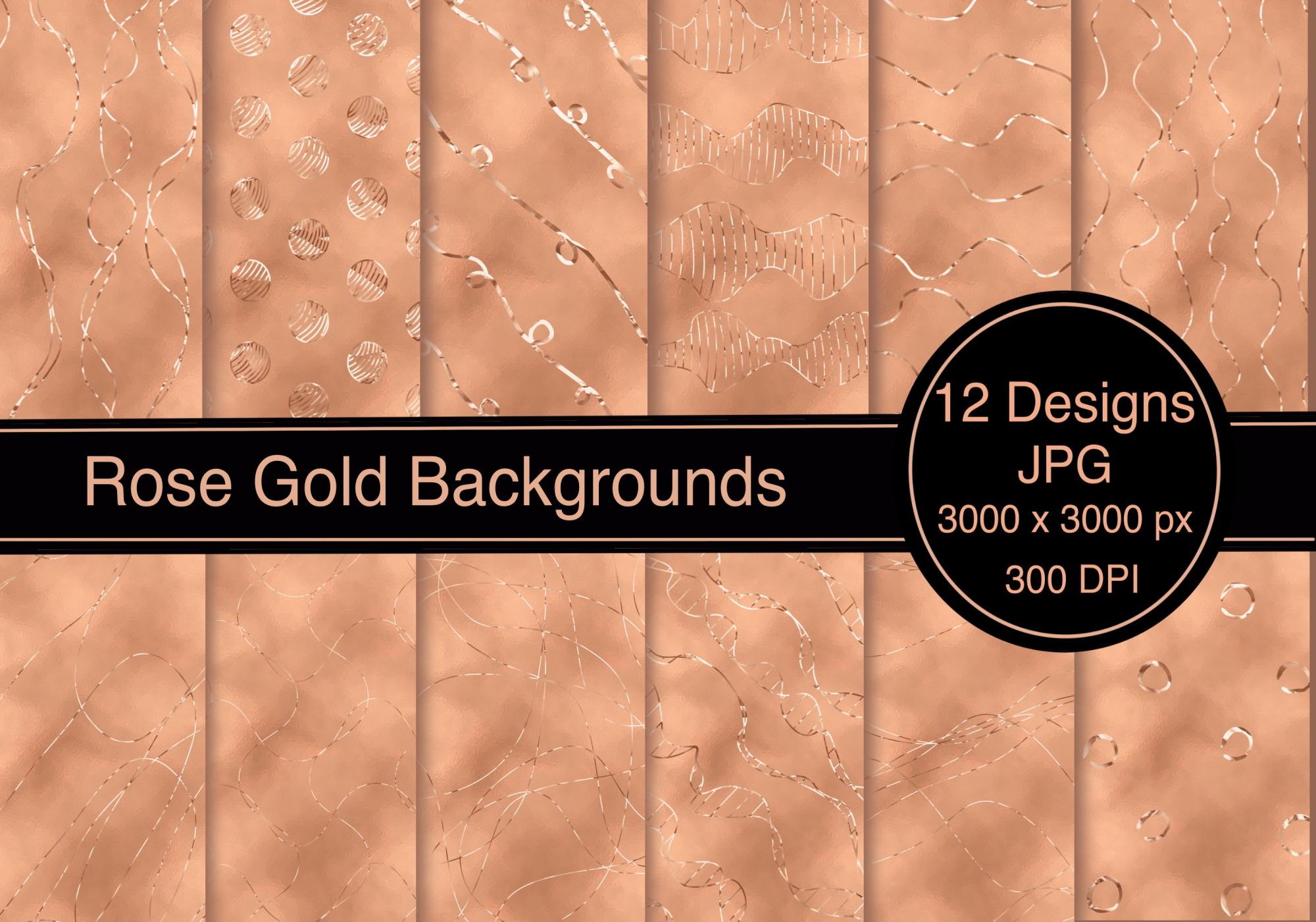 Rose Gold Foil