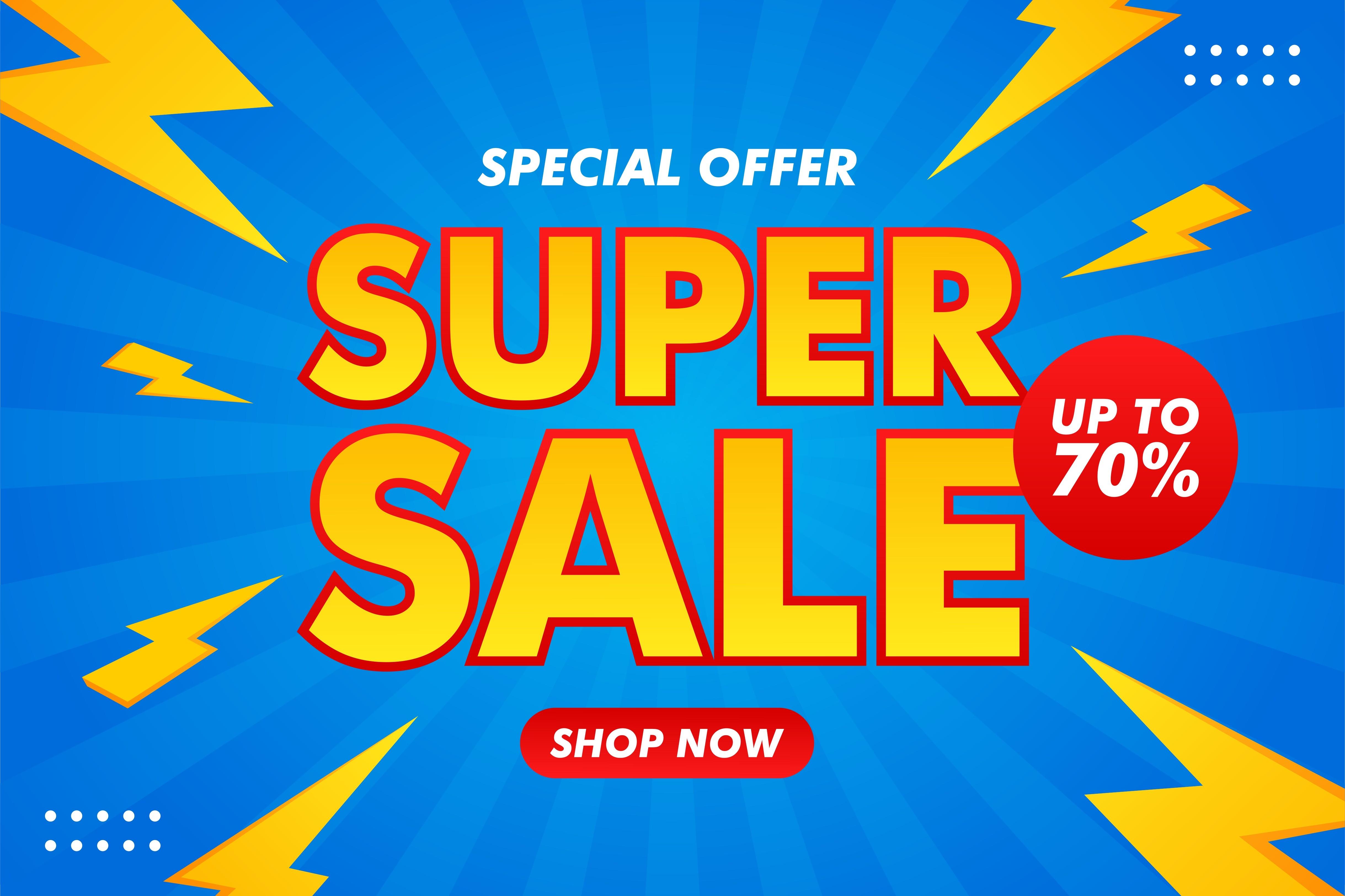 Super Sale Banner