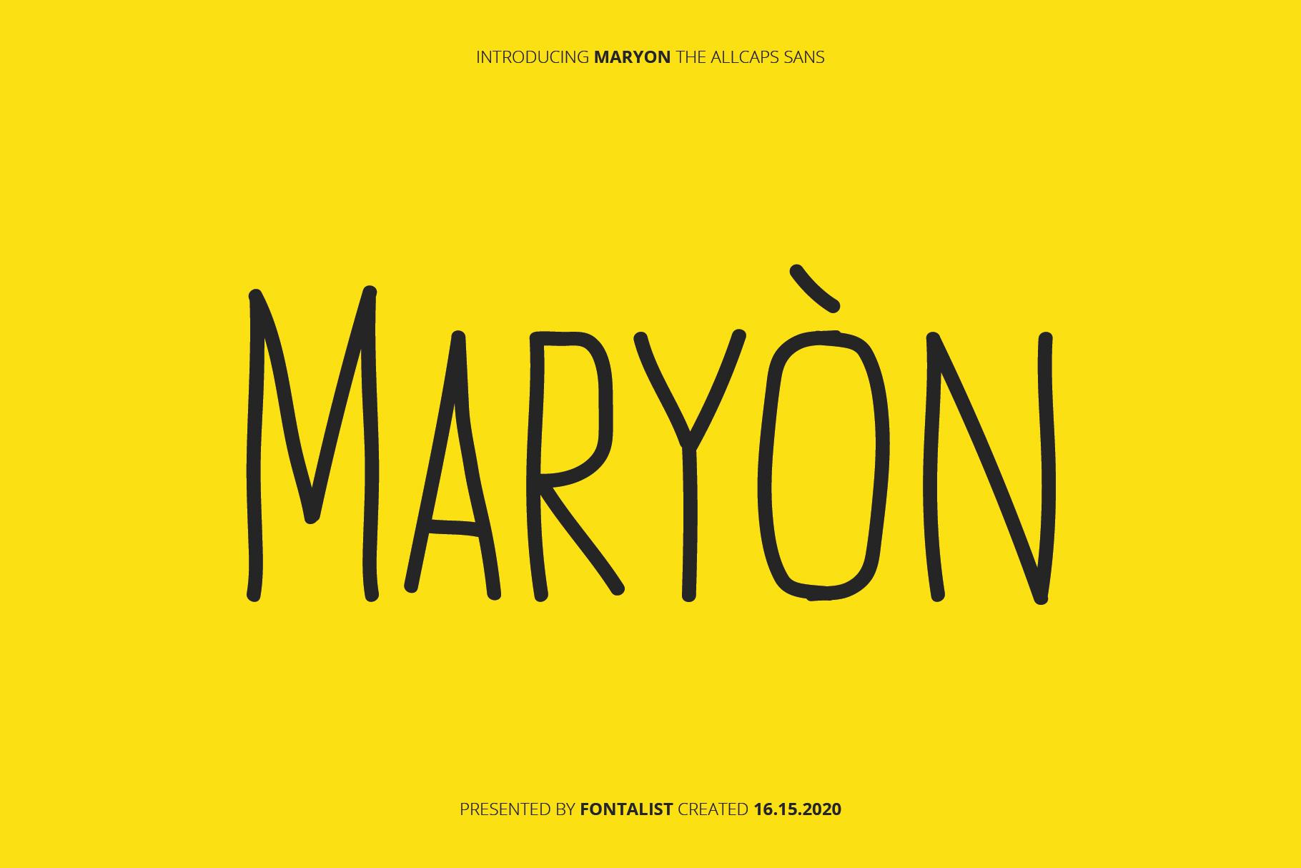 Maryon Font