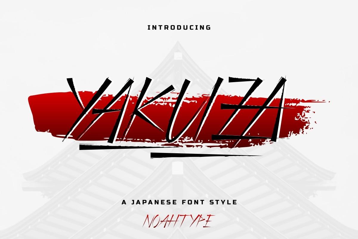 Yakuza Font