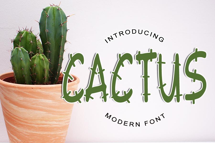 Cactus Font