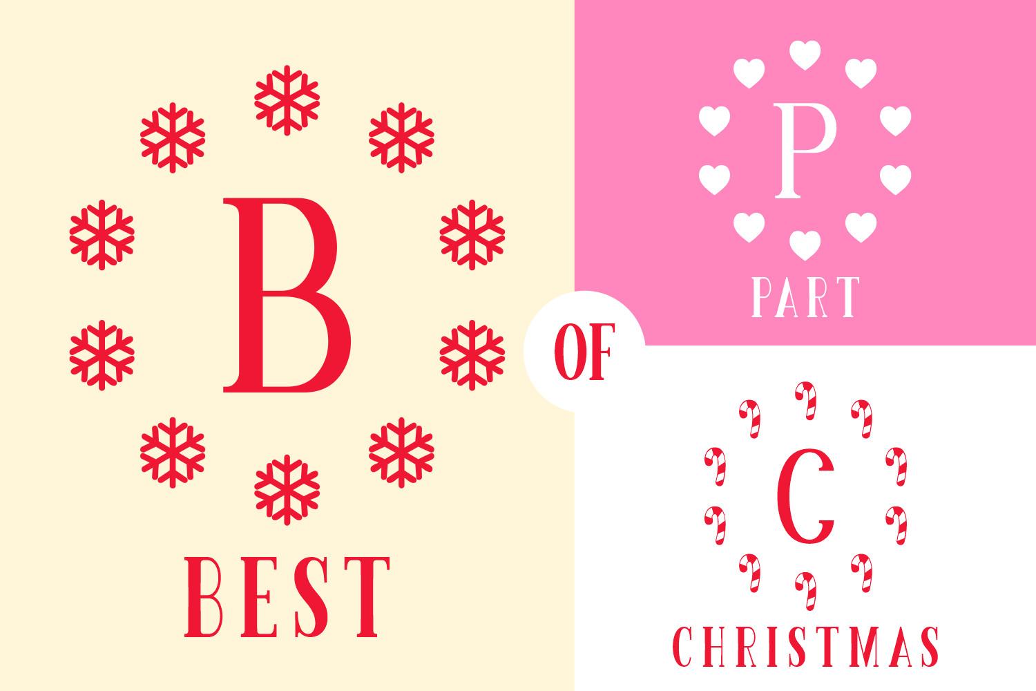Best Part of Christmas Font