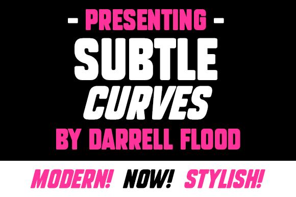 Subtle Curves Font