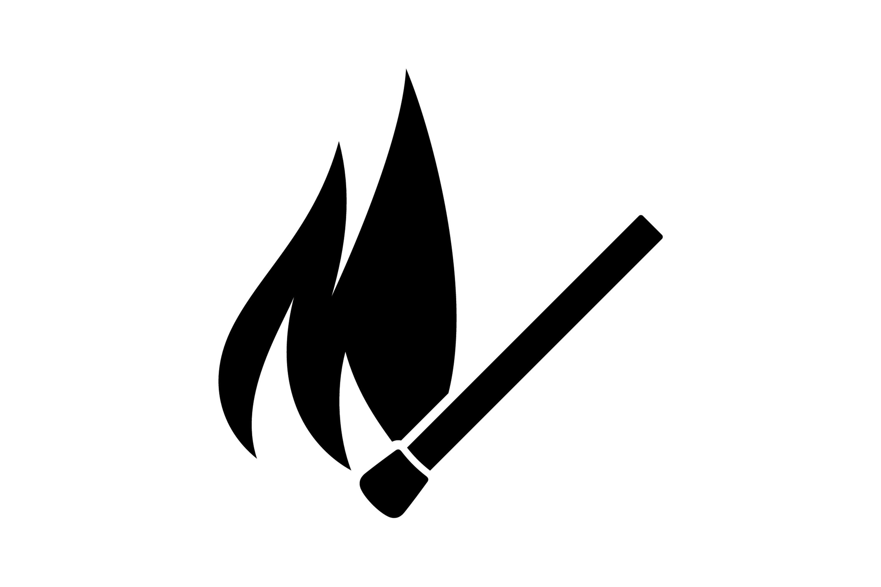 Fire Match Vector Icon