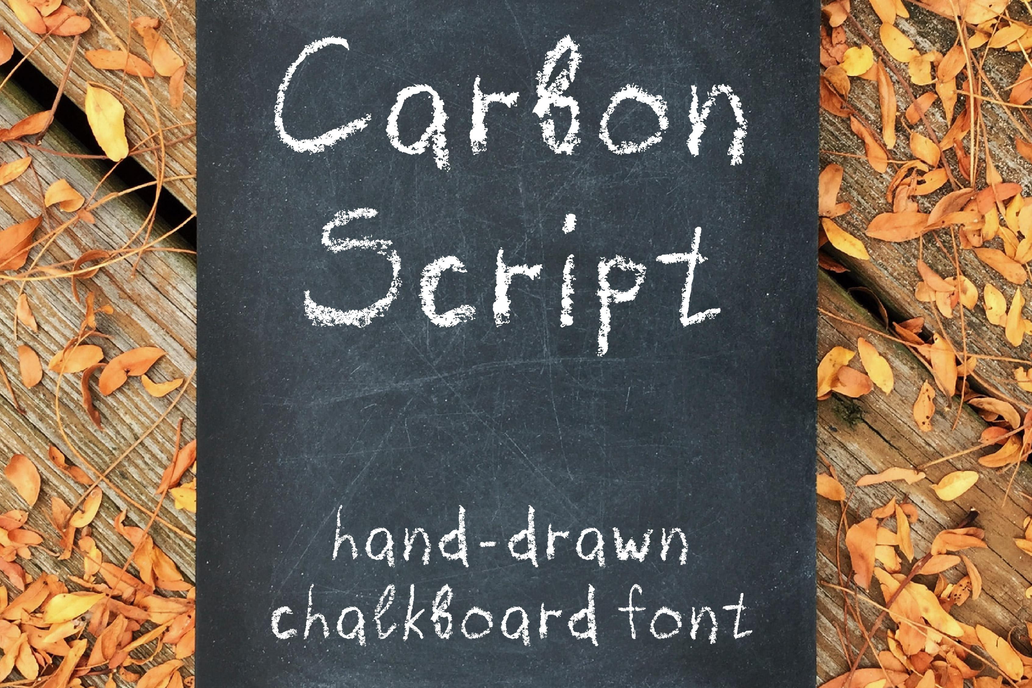 Carbon Script Font