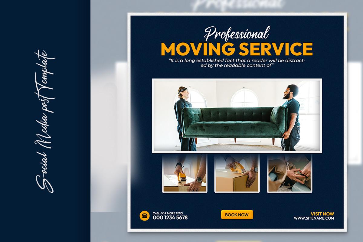 Moving Service Social Media Post