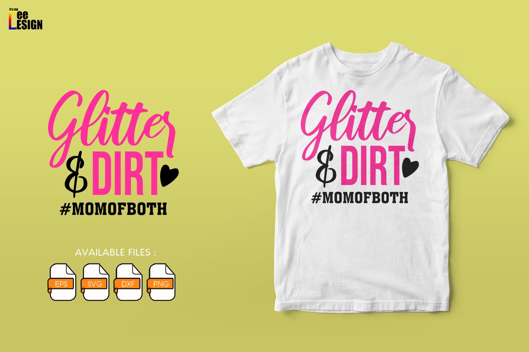 Glitter and Dirt Momofboth Pink