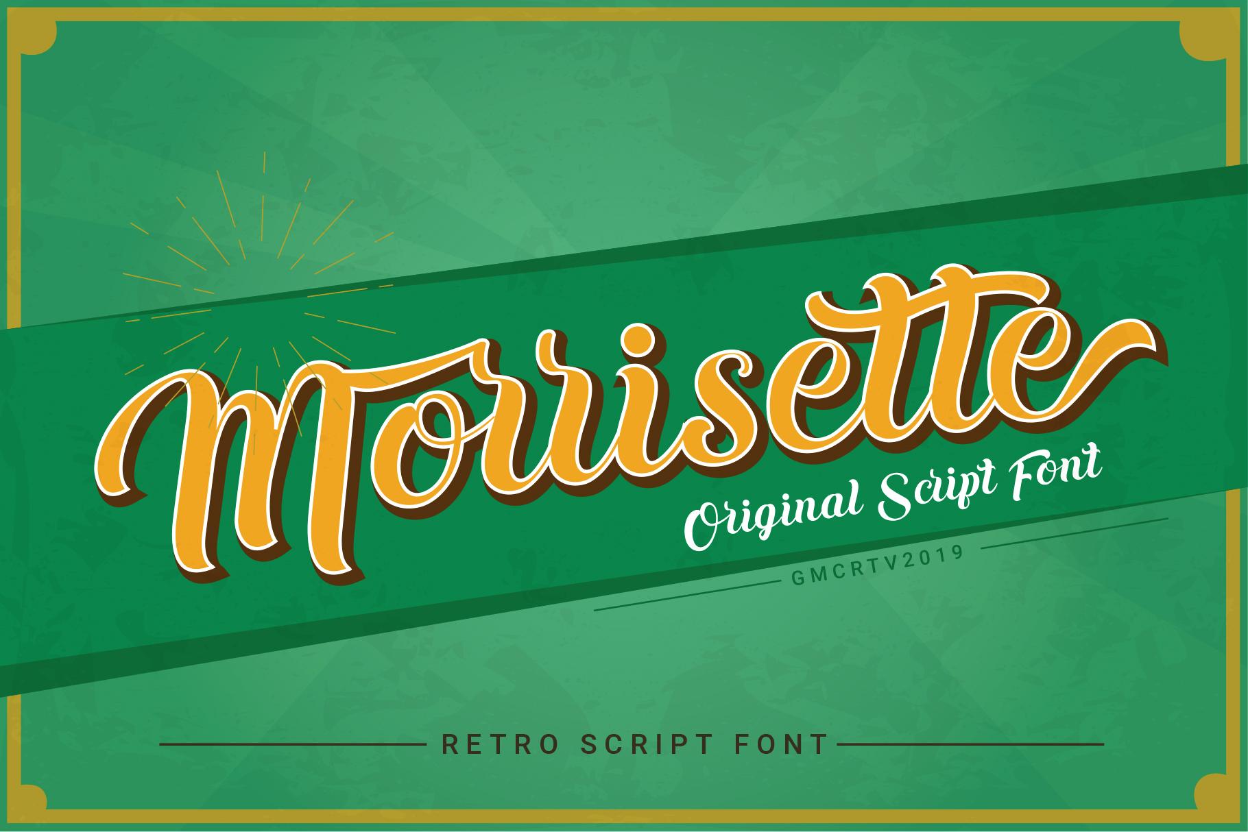 Morrisette Font