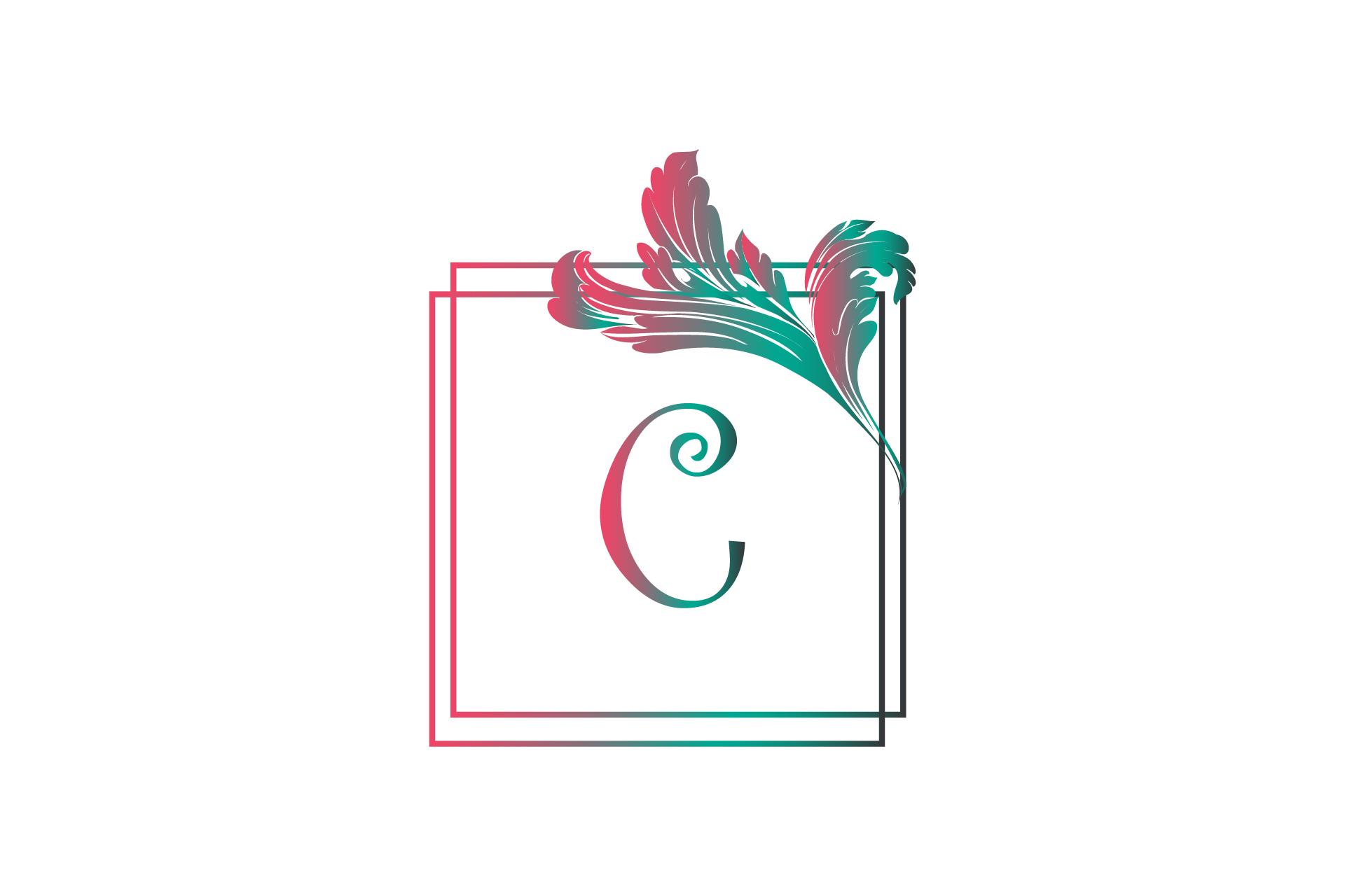Monogram Logo Letter
