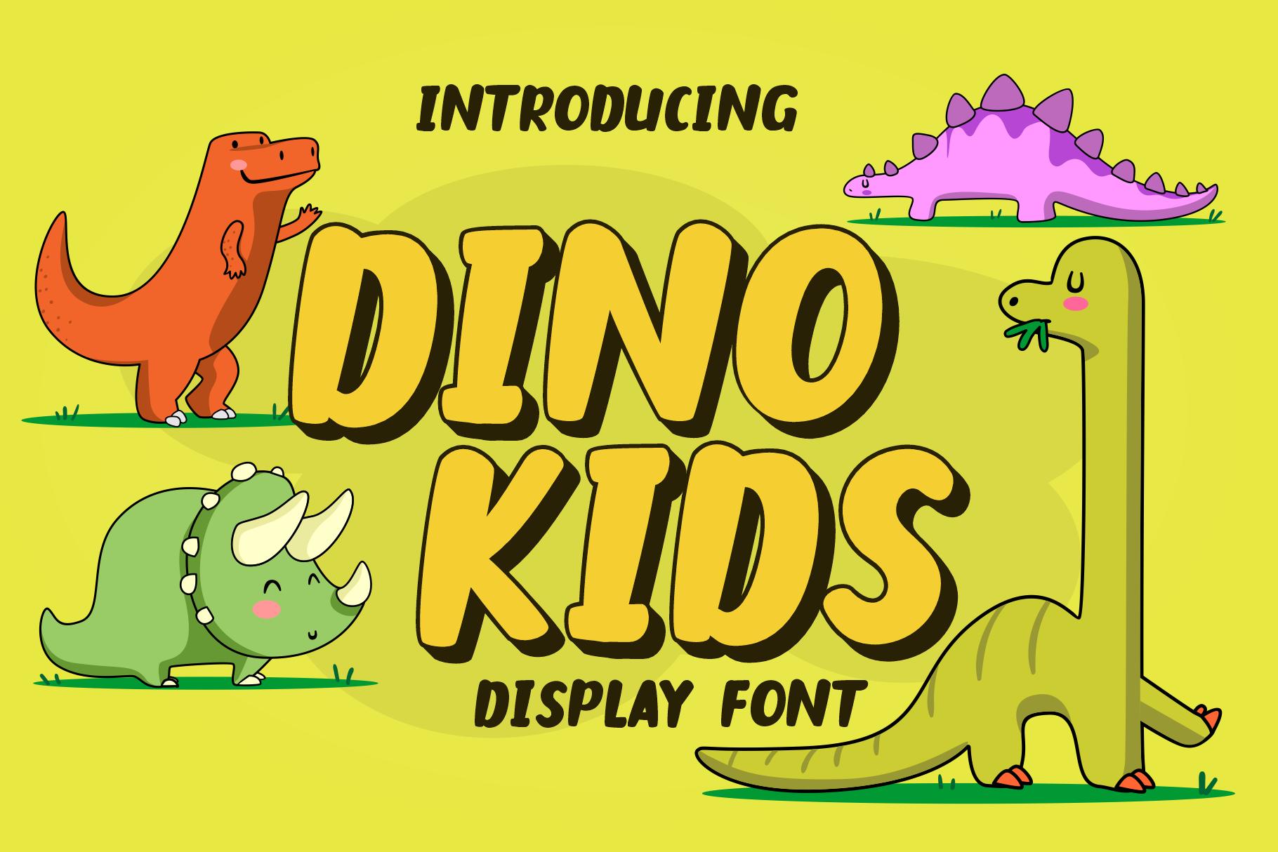 Dino Kids Font