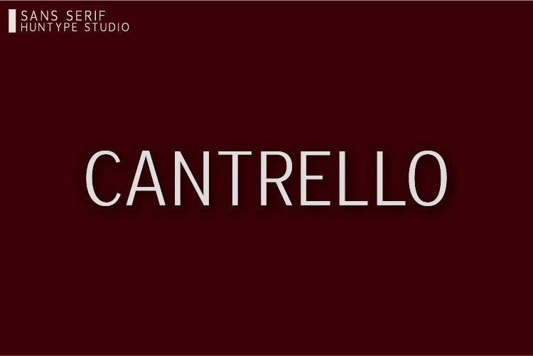 Cantrello Font