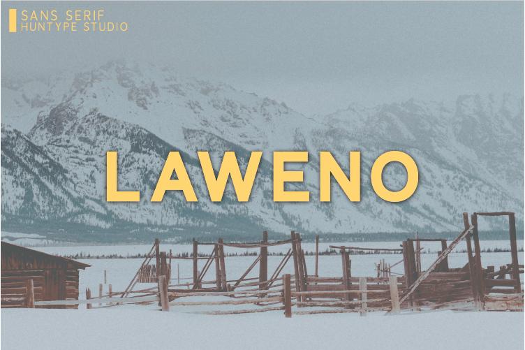 Laweno Font