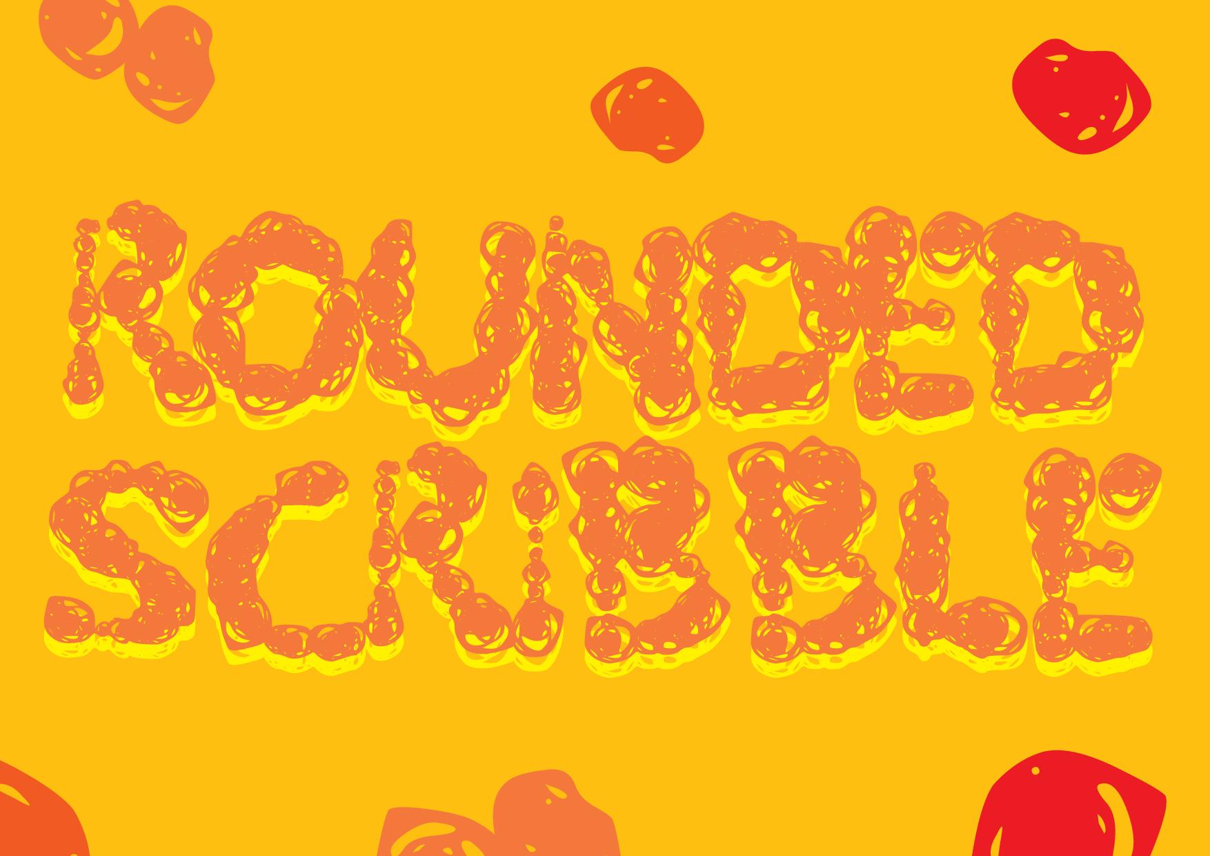 Rounded Scribble Font