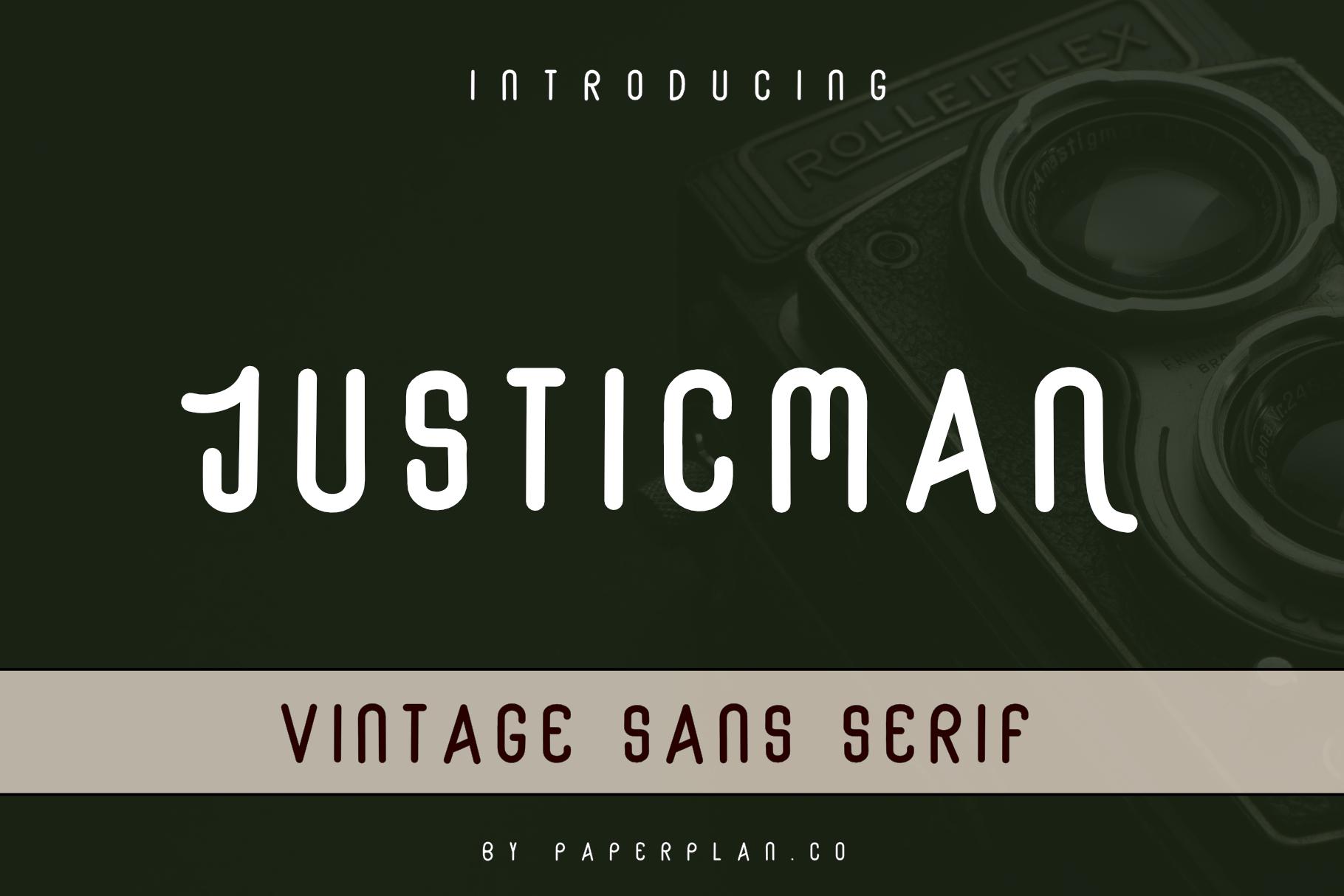 Justicman Font