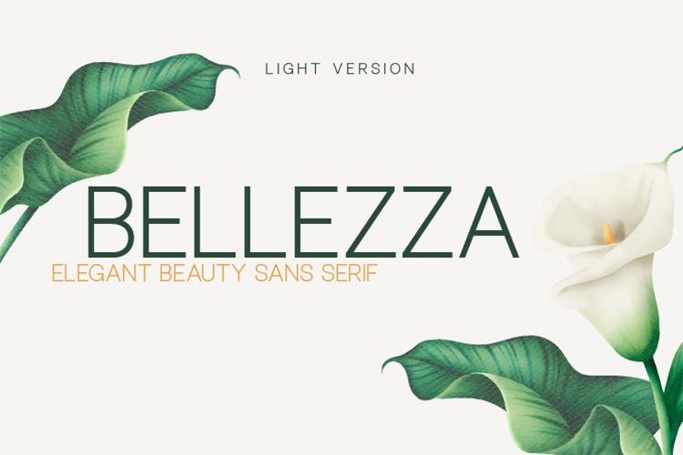 Bellezza Light Font