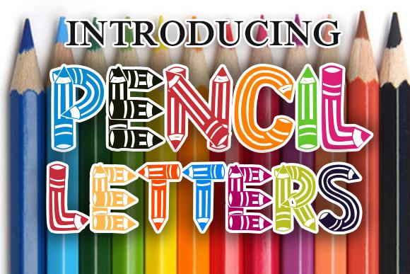 Pencil Letters Font